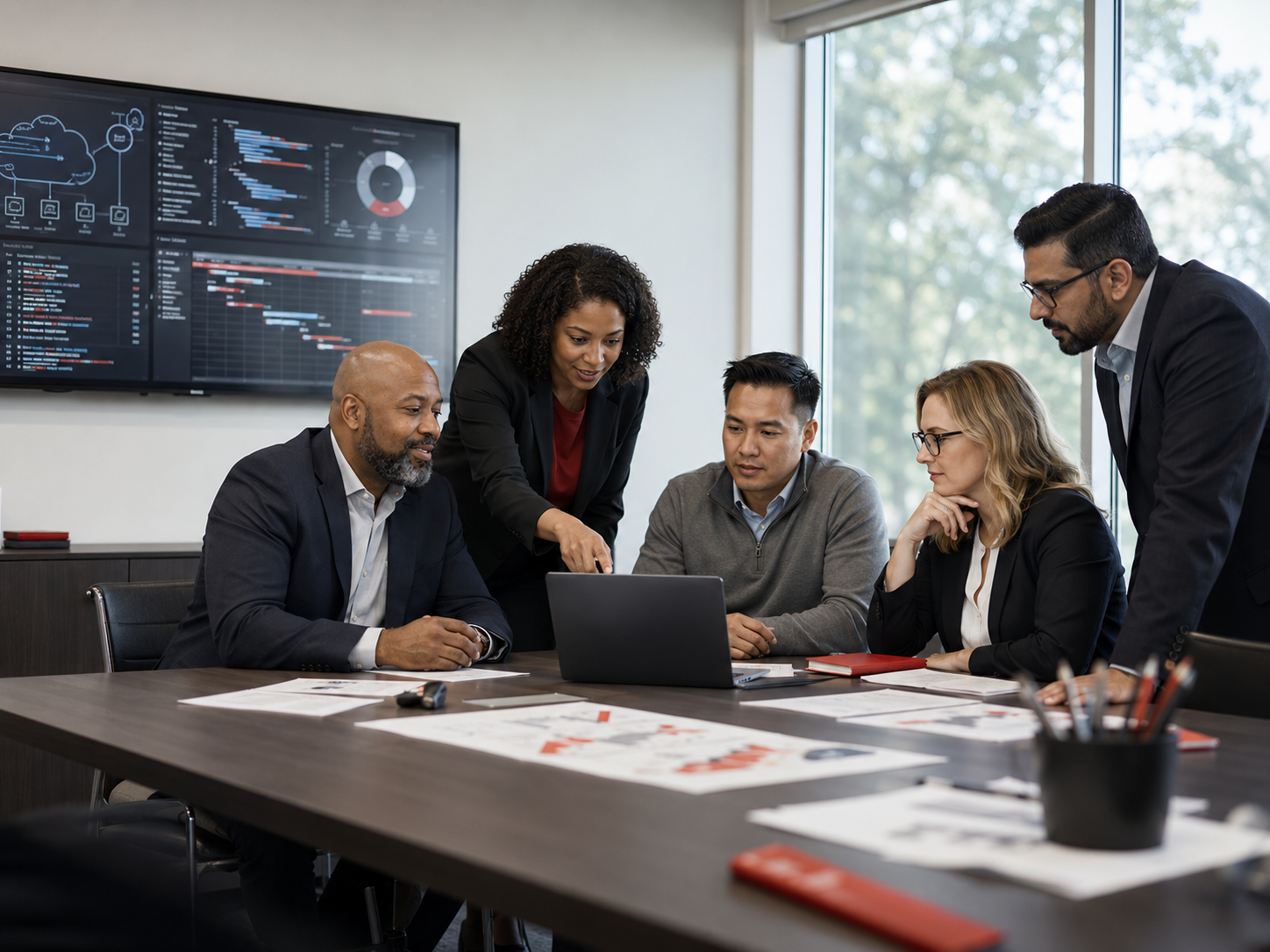 SingTone Technologies professionals collaborating on technology and mission requirements