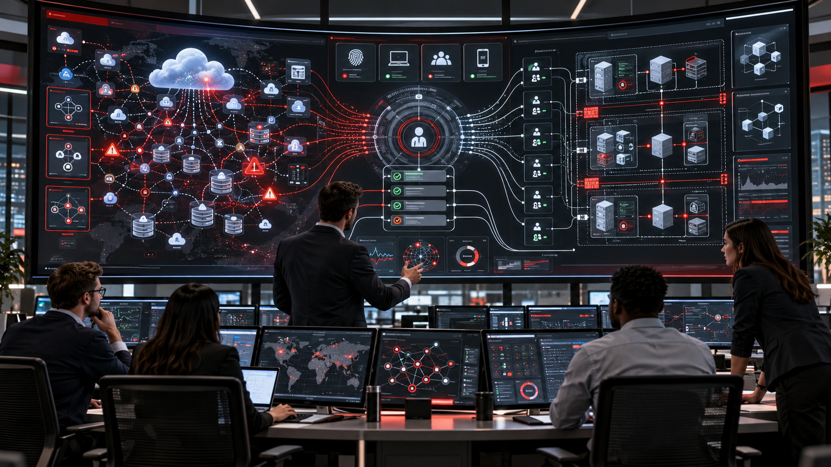 Cybersecurity Command Center Briefing